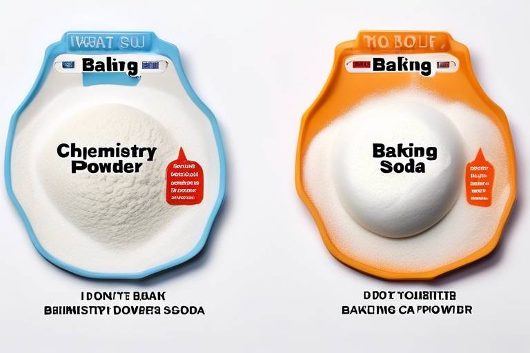 The Chemistry of Baking Powder vs. Baking Soda