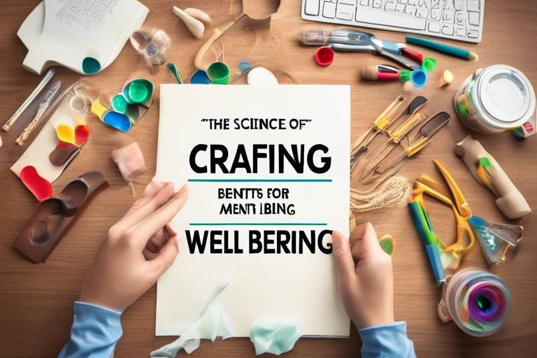 The Science of Crafting - Benefits for Mental Well-Being